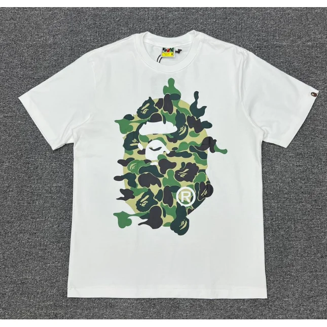 A Bathing Ape A Bathing Ape BAPE STA White Camo T-Shirt White - 1