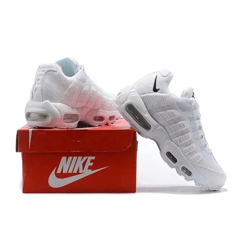 Nike Nike Air Max 95 White Triple Black Sneakers White - 1