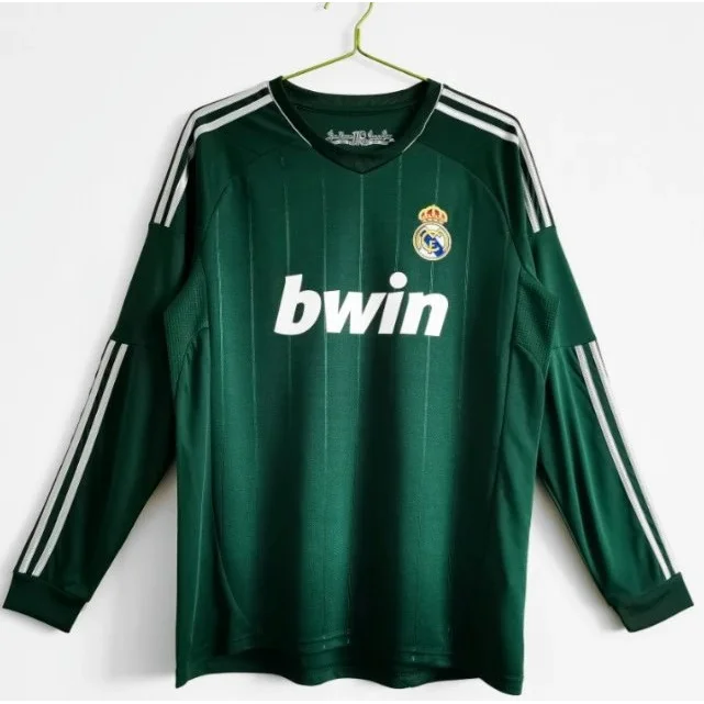 Adidas Adidas Real Madrid Green Long Sleeve Jersey Green - 1