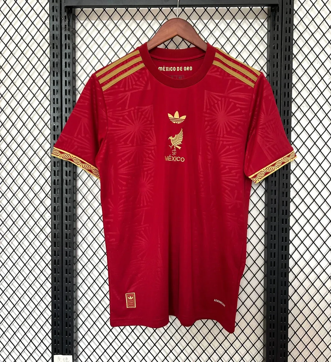 Adidas Adidas Mexico Gold Cup Red Jersey Red - 1