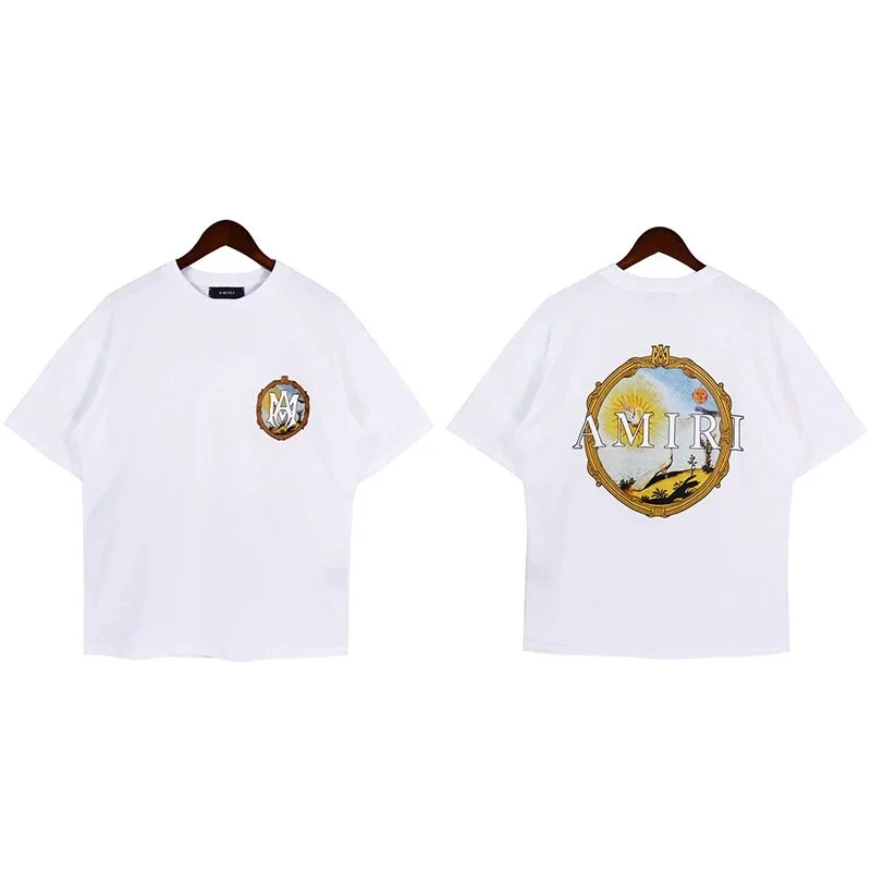 Amiri Amiri AMRI White T-Shirt Streetwear White - 1