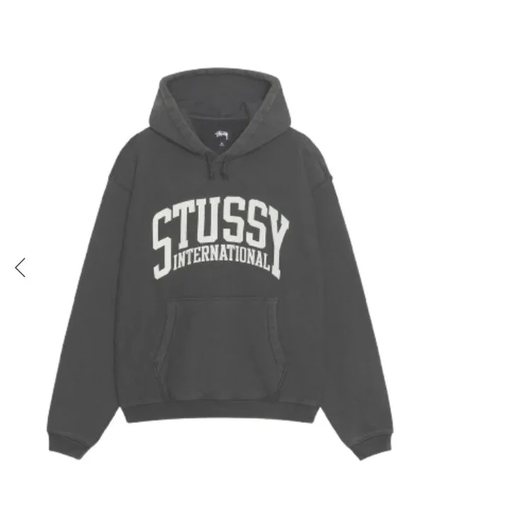 Stussy Stussy Stüssy Hoodie Washed Black Hoodie Black - 1