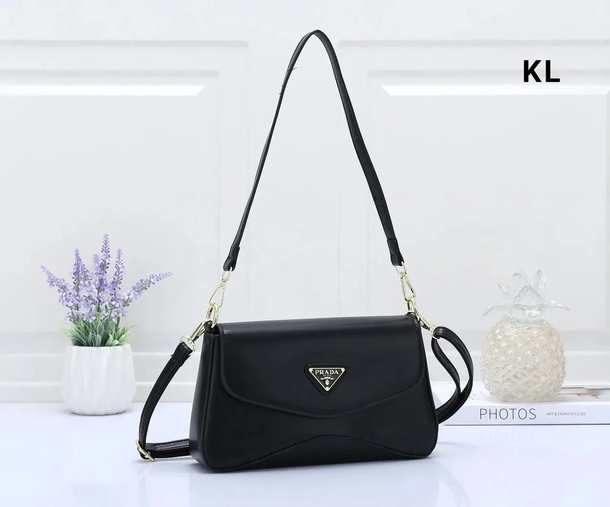 Prada Prada Cahier Black Shoulder Bag Black