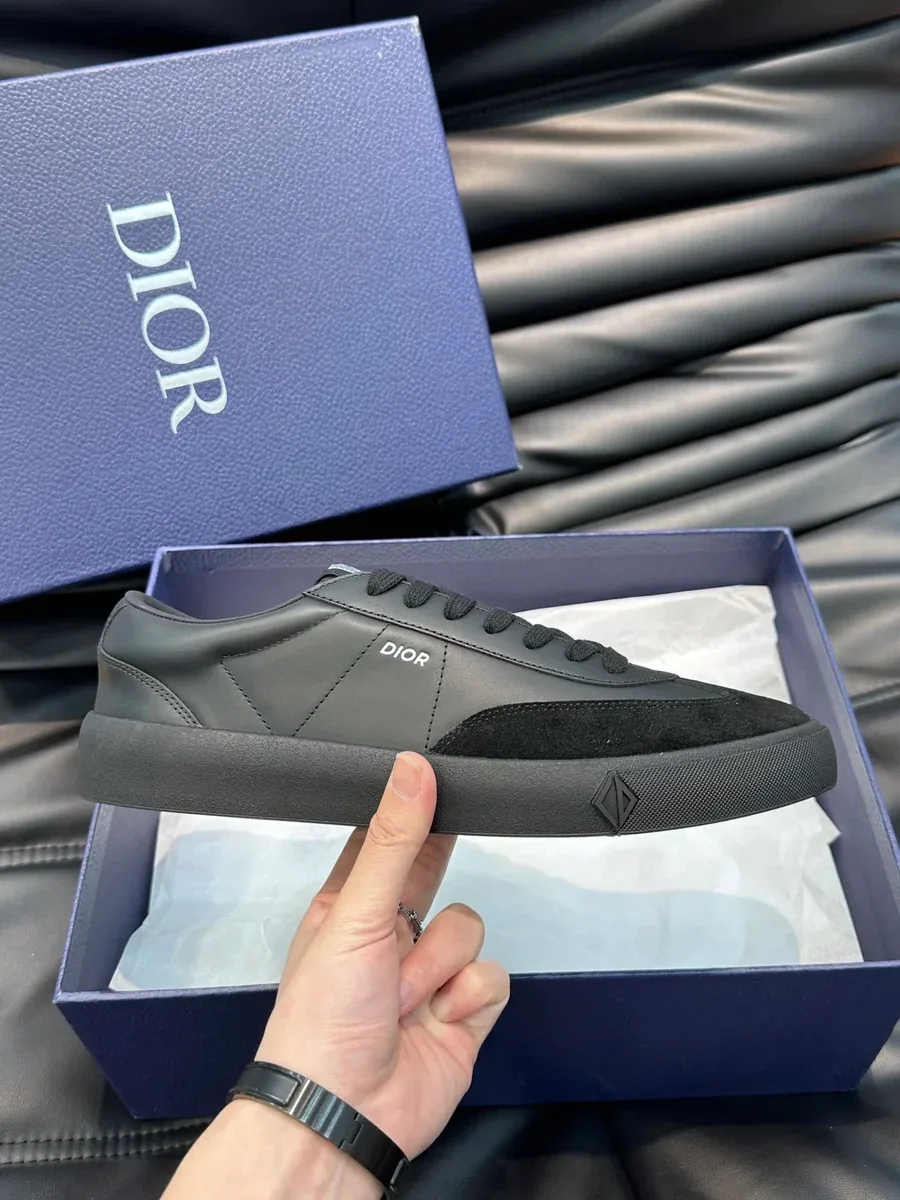 Dior Dior B23 Triple Black Sneakers Black