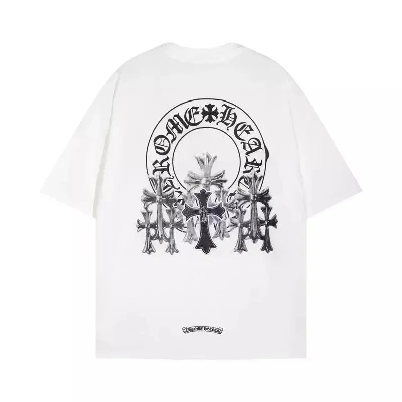 Chrome Hearts Chrome Hearts Cross Print T-Shirt White White - 1