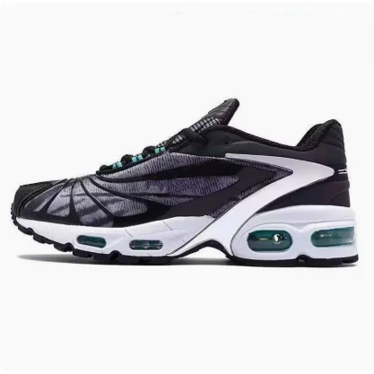 Nike Nike Air Max Plus Black/White/Teal Running Sneakers Black