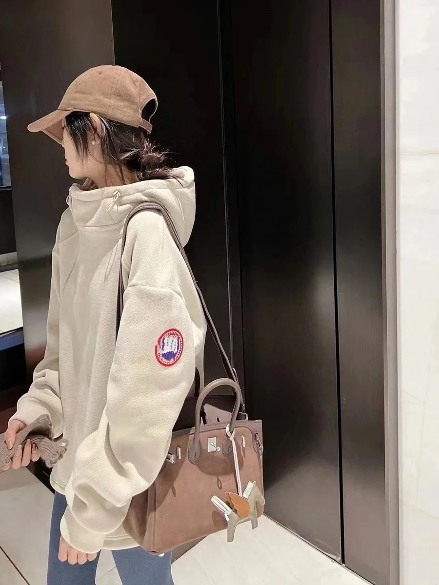 Canada Goose Canada Goose Arctic Program Cream Hoodie Cream