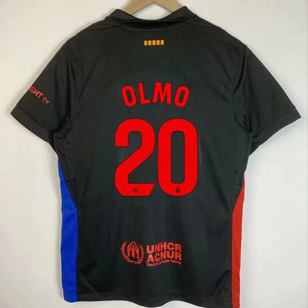 Adidas Adidas Classic Football OLMO 20 Away Jersey Black - 1
