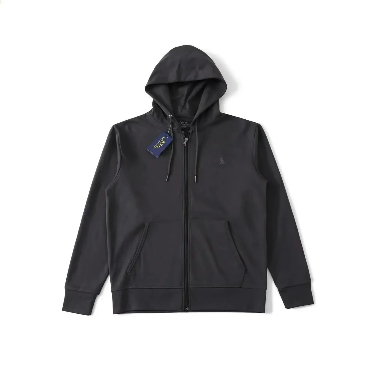 Polo Ralph Lauren Polo Ralph Lauren Black Full-Zip Hoodie Black - 1