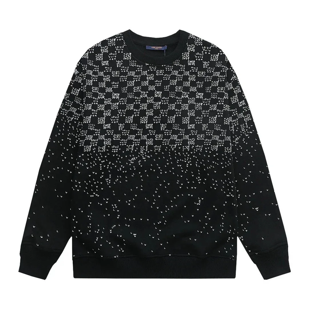 Louis Vuitton Louis Vuitton Monogram Black/White Sweatshirt Black