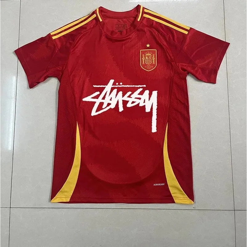 Adidas Adidas Spain Home Jersey 38 Red Football Shirt Red - 1