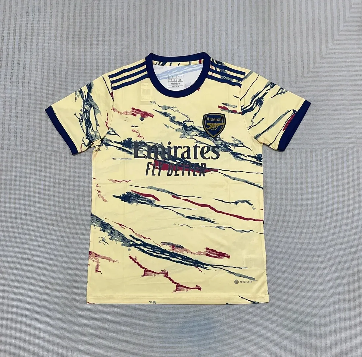 Adidas Adidas Arsenal Yellow Marble Jersey Yellow - 1