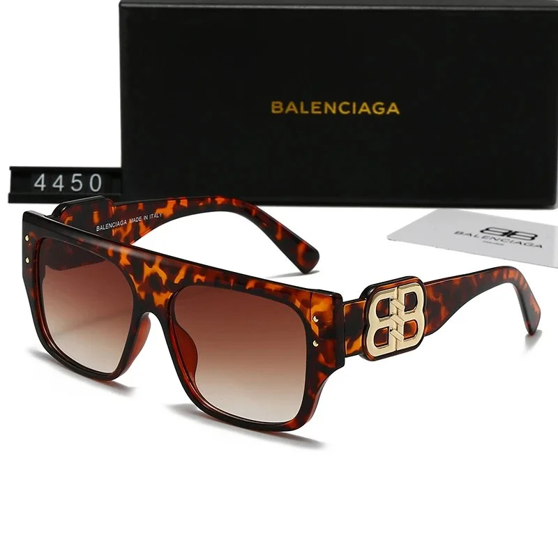 Balenciaga Balenciaga 4450 Tortoiseshell Gradient Sunglasses Brown