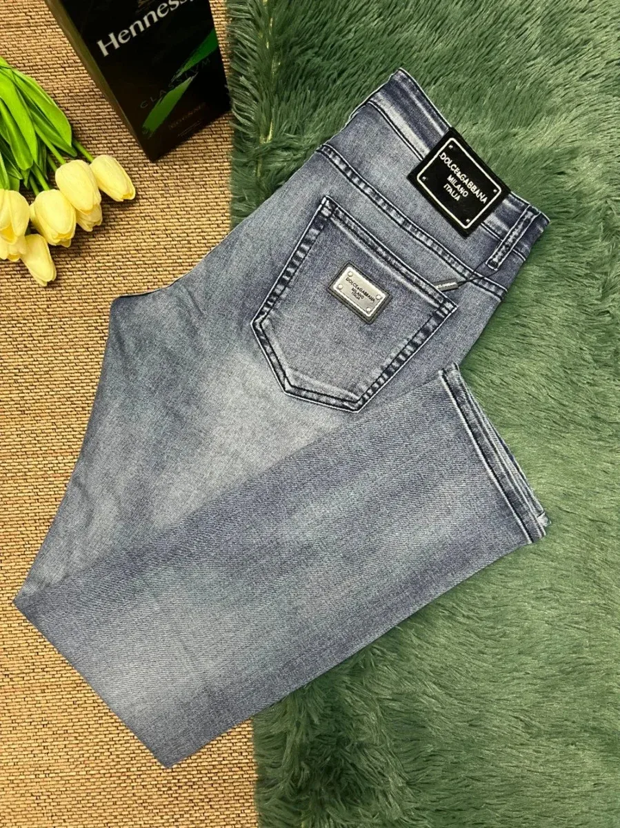 Dolce & Gabbana Dolce & Gabbana Light Wash Jeans Blue - 1