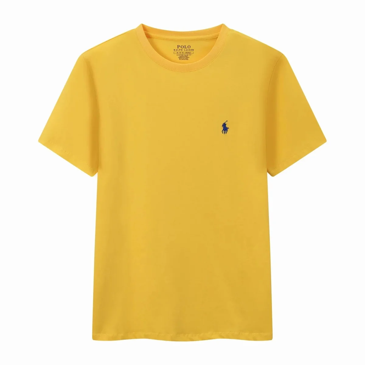 Polo Ralph Lauren Polo Ralph Lauren Classic Logo Mustard Yellow T-Shirt Yellow - 1