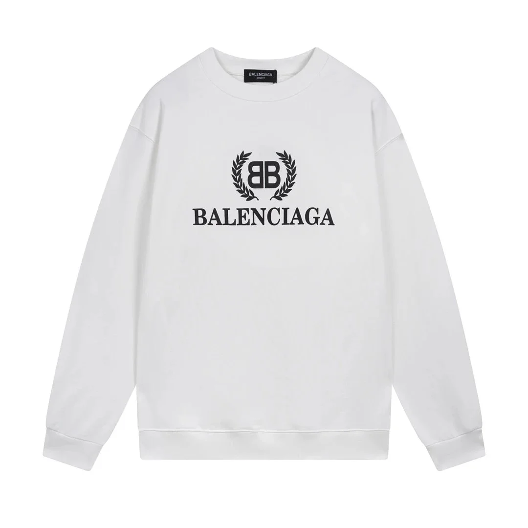 Balenciaga Balenciaga White Logo Sweatshirt White