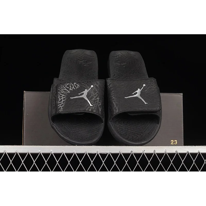Nike Nike Air Jordan Slip-On Triple Black Sandals Black - 1