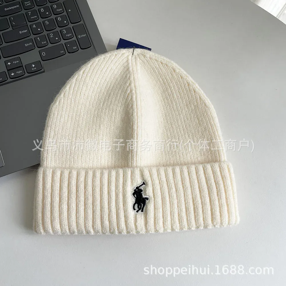 Polo Ralph Lauren Polo Ralph Lauren Classic Logo Beanie White White - 1