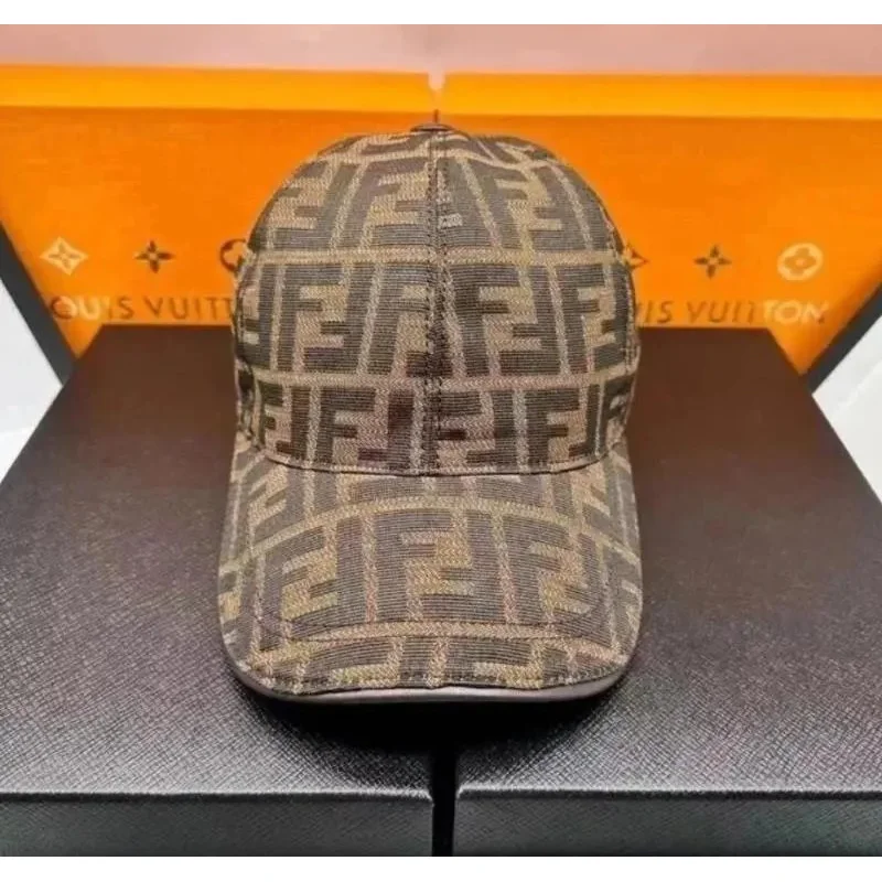 Fendi Fendi Brown Monogram Cap Brown