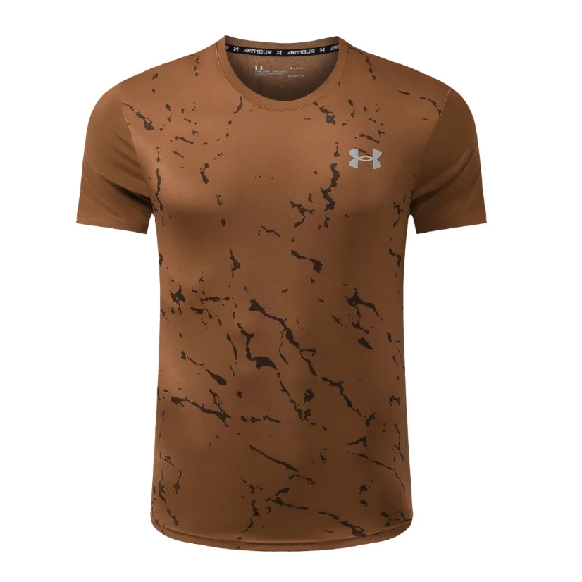 Under Armour Under Armour Brown Marble T-Shirt Brown