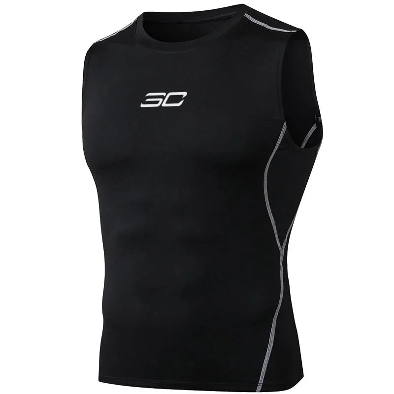Other SC Compression Black Athletic Tank Top Black - 1