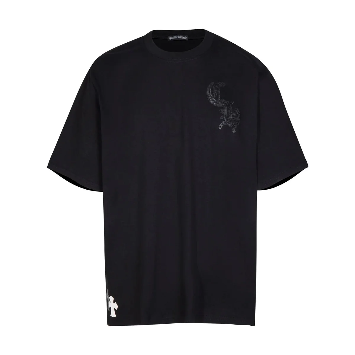 Chrome Hearts Chrome Hearts CH Cross All Black T-Shirt Black