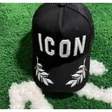 Other Black ICON Cap Baseball Hat Black - 1