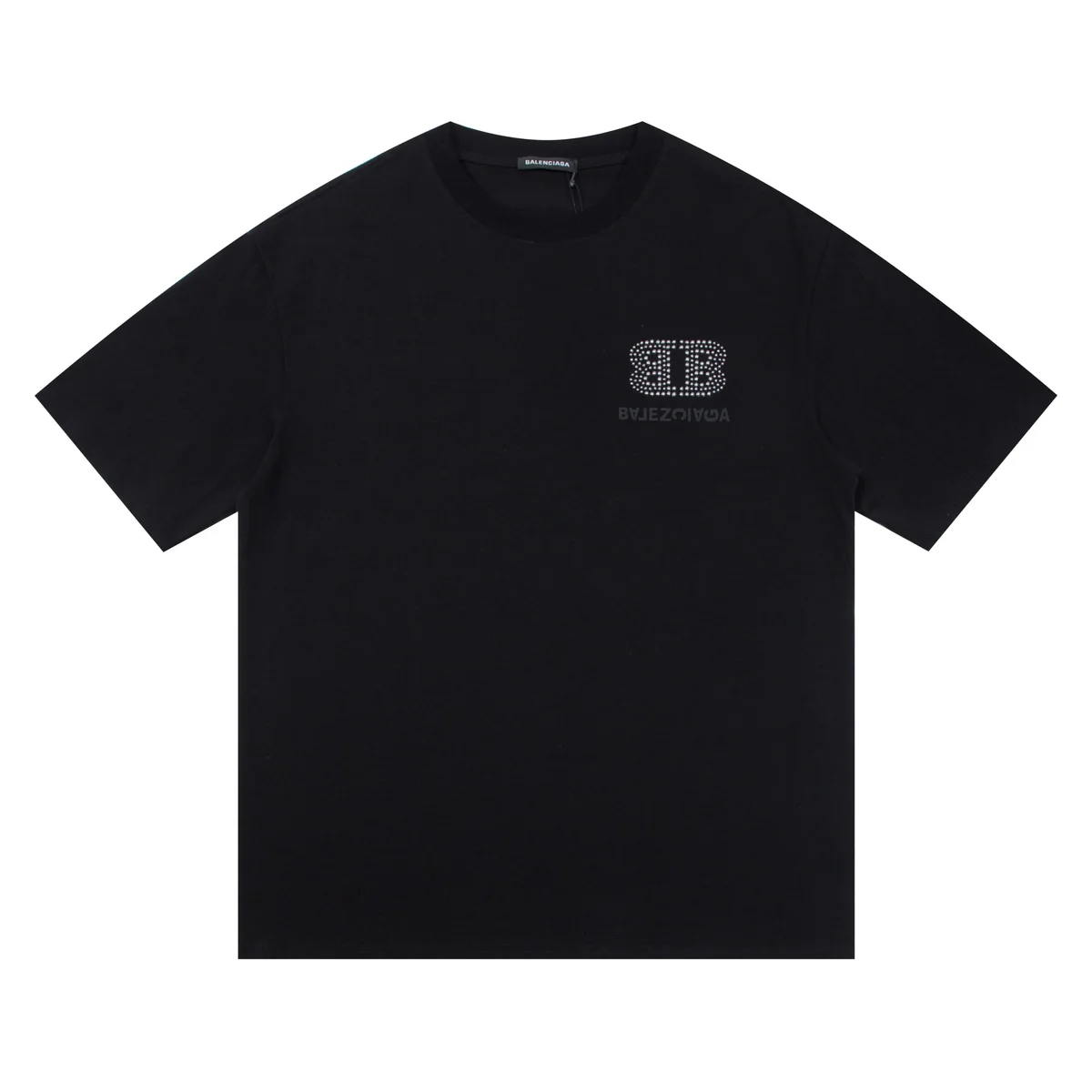 Balenciaga Balenciaga BB Logo T-Shirt Black Black