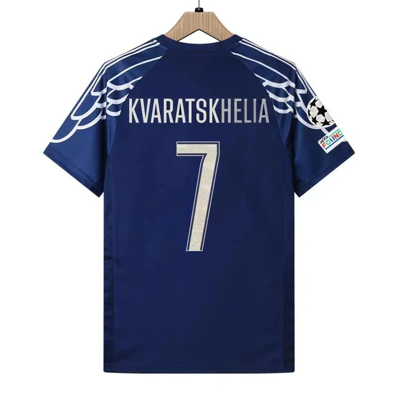 Adidas Adidas Kvaratskhelia 7 UEFA Champions League Jersey Navy - 1