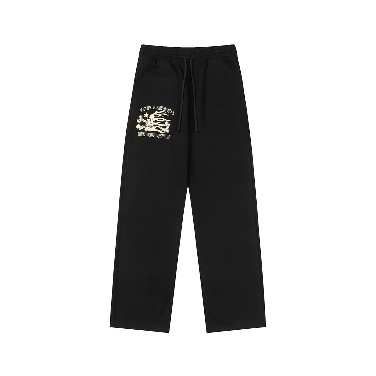 Hellstar Hellstar Triple Black Sports Sweatpants Black - 1