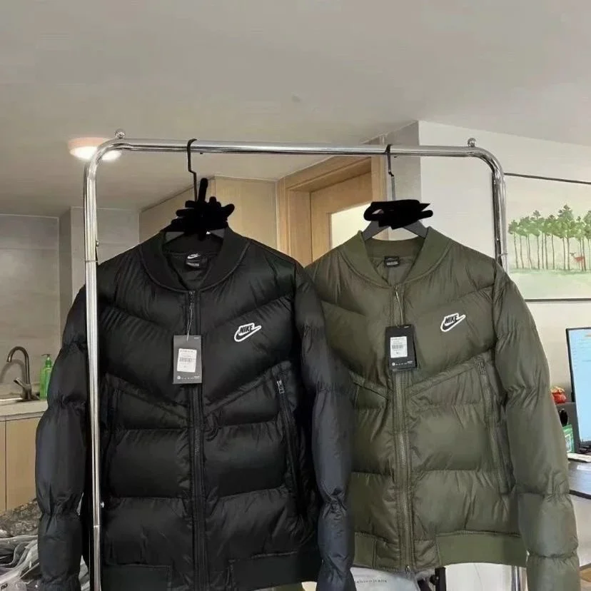 Nike Nike Air Tech Fleece Puffer Jacket Black/Green Black - 1