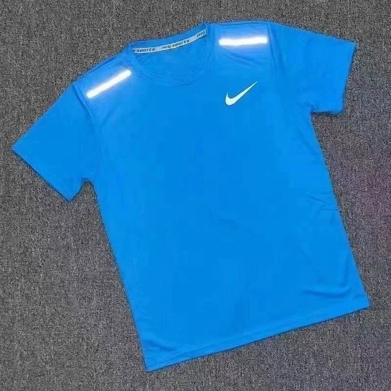 Nike Nike Blue Reflective T-Shirt Blue