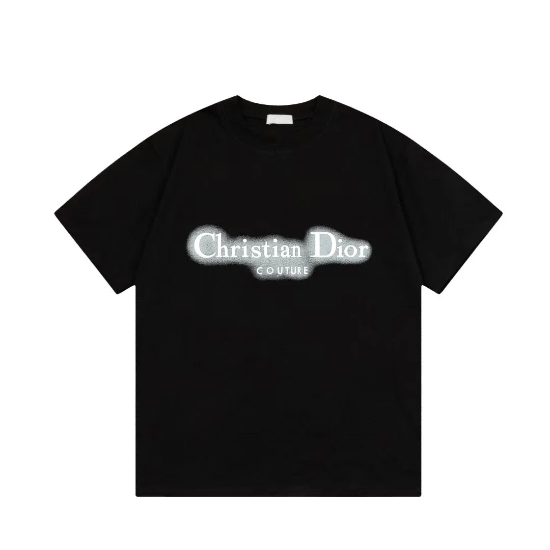 Dior Christian Dior Couture Black T-Shirt Black - 1