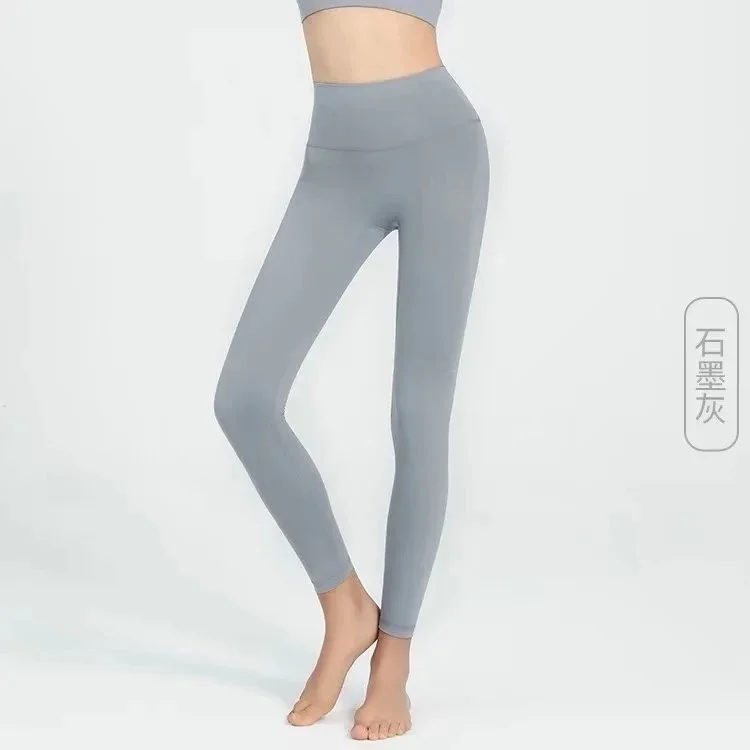 Other Gray Stone Leggings Yoga Pants Grey - 1