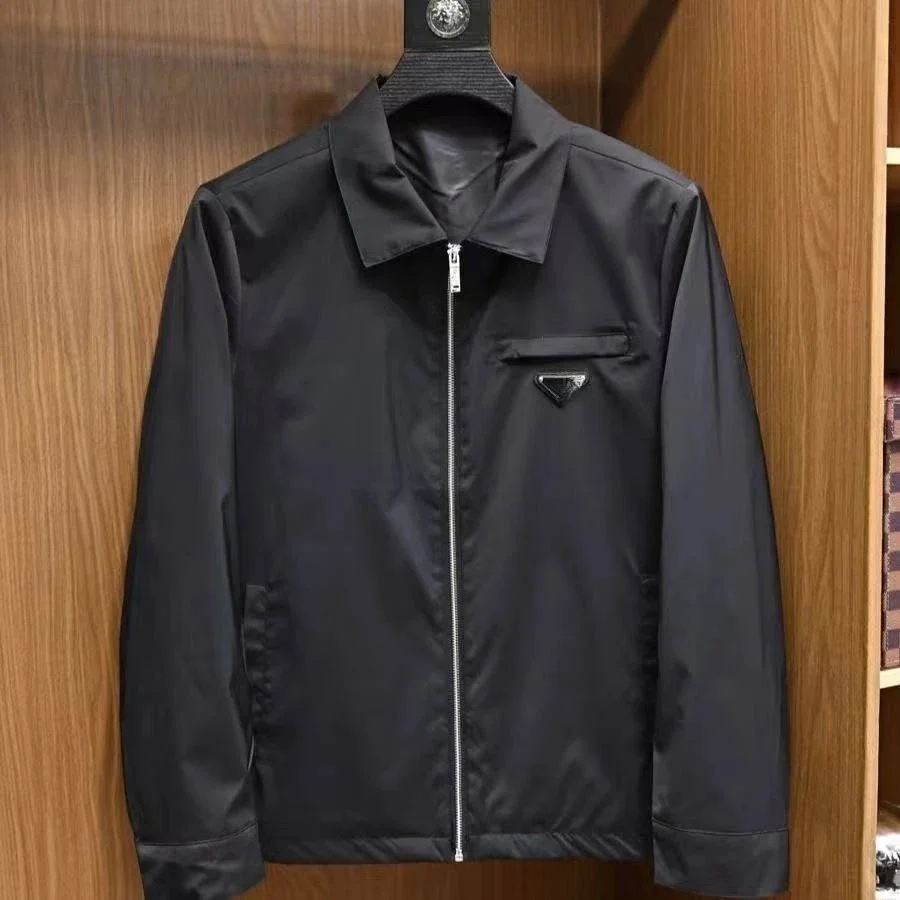 Prada Prada Re-Nylon Black Nylon Jacket Black
