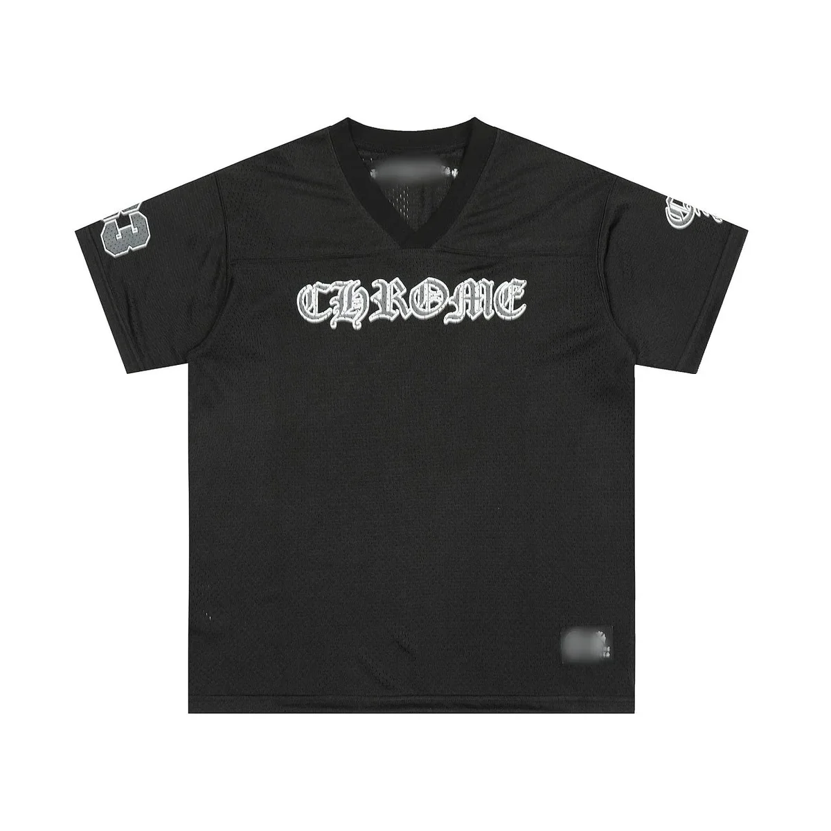 Chrome Hearts Chrome Hearts CHROME Black Jersey T-Shirt Black - 1
