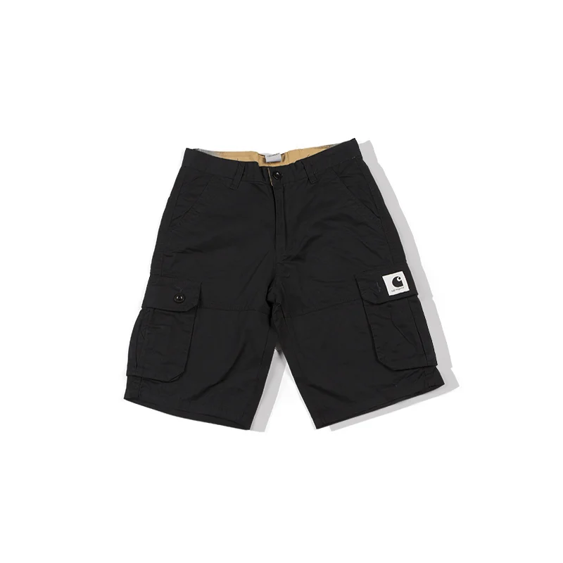 Carhartt Carhartt Carhartt Work In Progress Black Cargo Shorts Black - 1