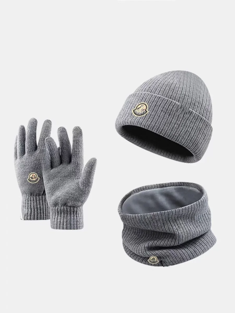 Moncler Maya Deep Grey Winter Set (Hat, Scarf, Gloves) — Oopbuy Spreadsheet find