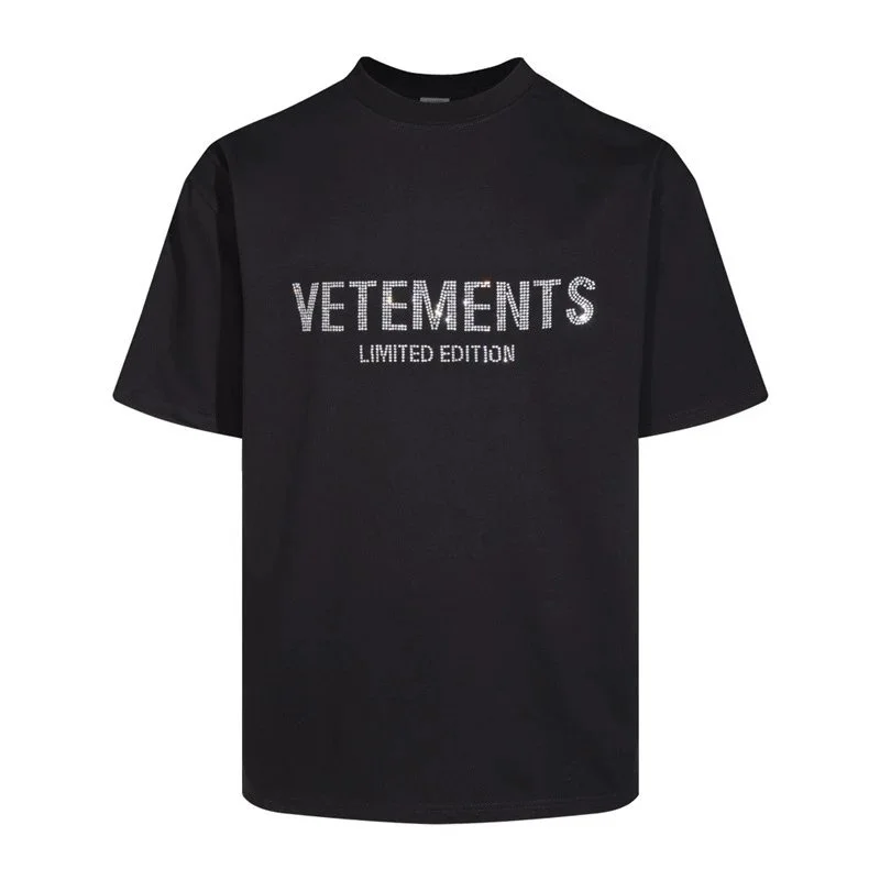 Vetements Vetements Limited Edition Black T-Shirt Black - 1