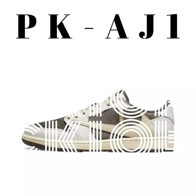 Other PK-AJ1 White/Grey Hanger Sneakers White - 1