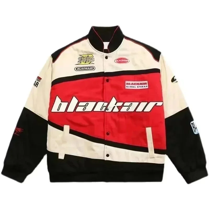 Blackair Global Spread Racing Jacket Red/White/Black