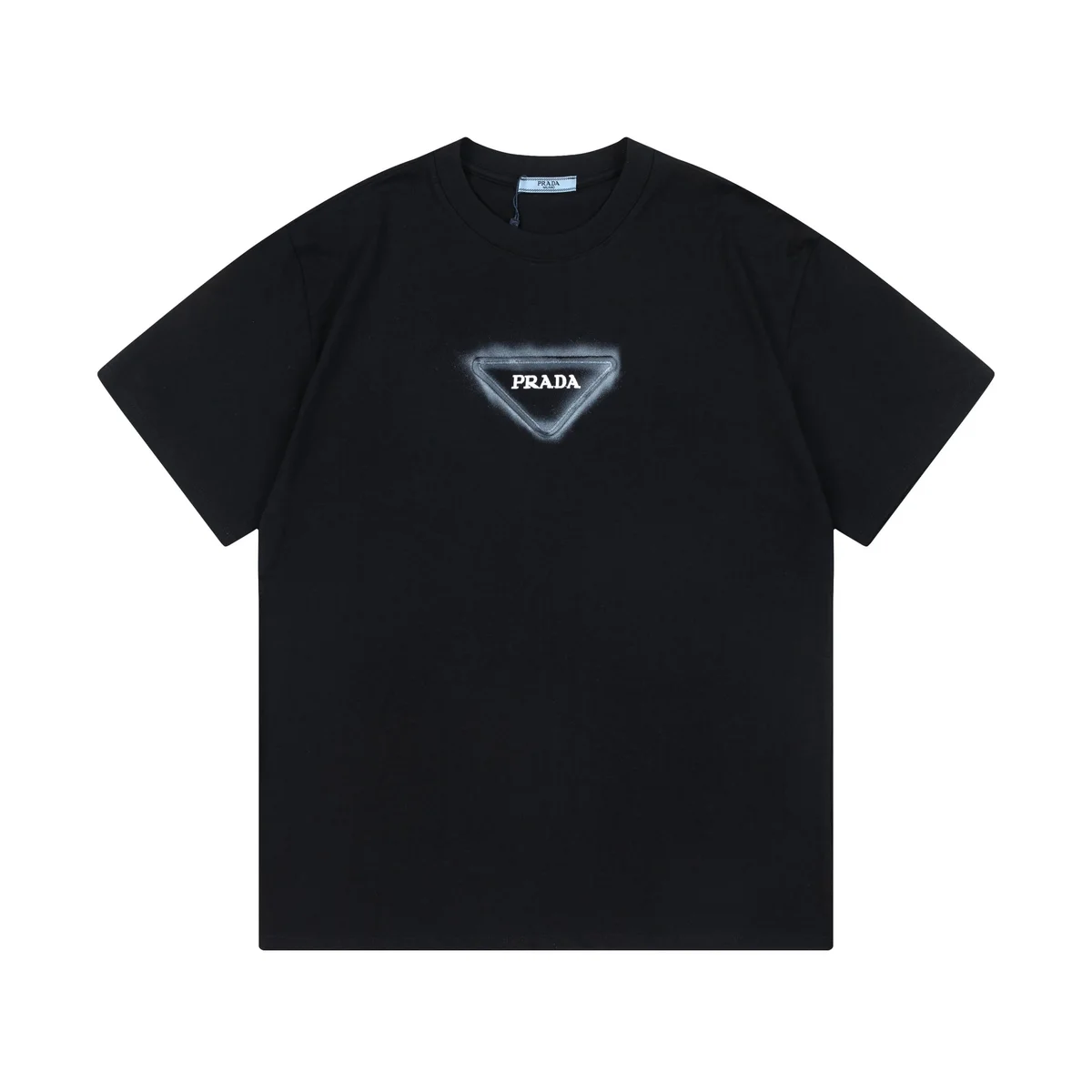 Prada Prada Classic Logo Black T-Shirt Black - 1