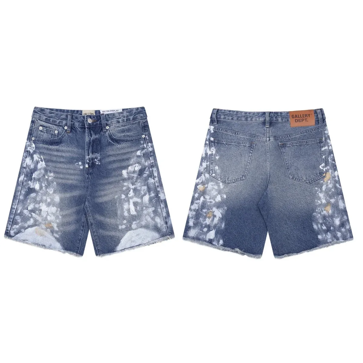 Gallery Dept. Gallery Dept. Art That Kills Denim Shorts Blue Blue - 1