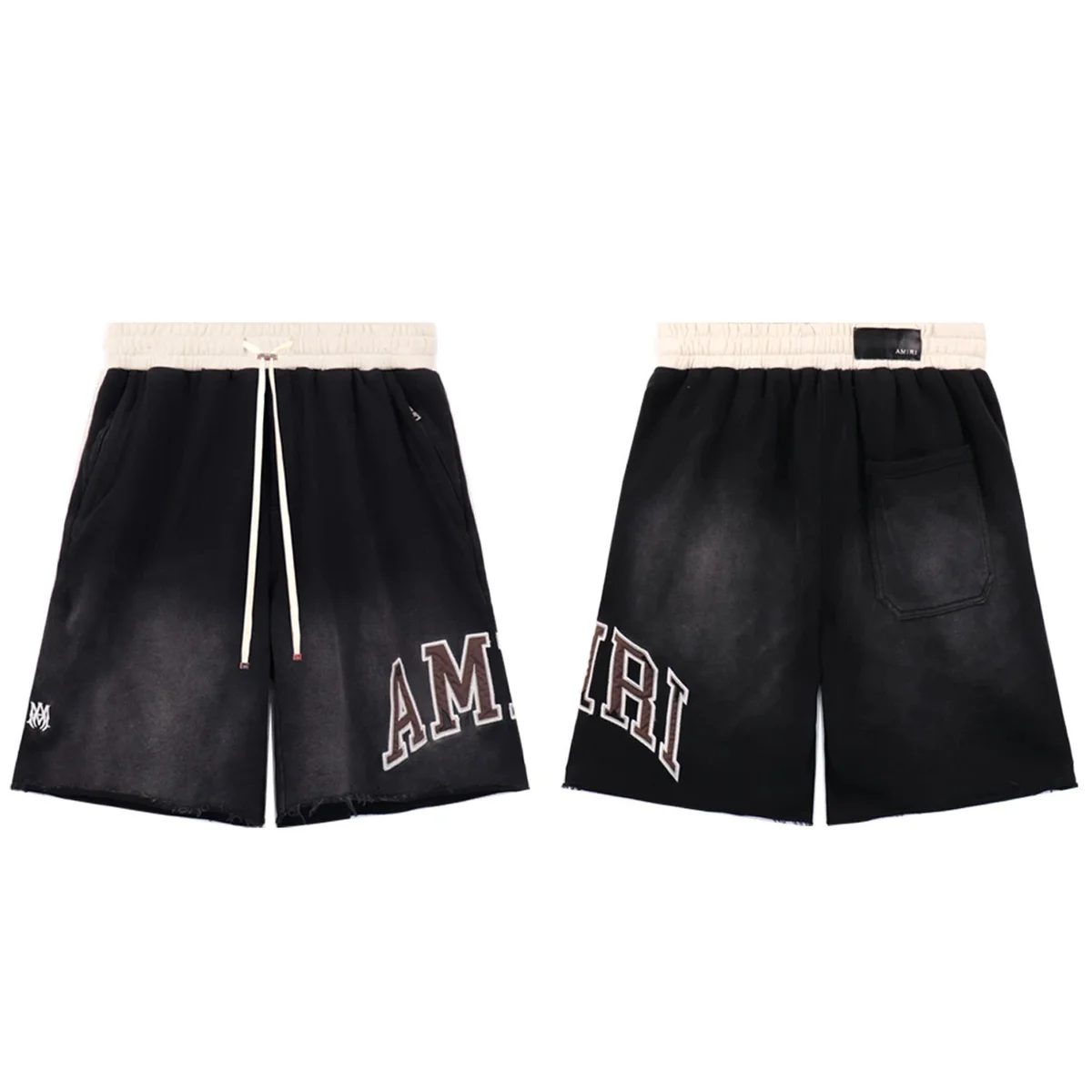 Amiri Amiri AMRI Black Washed Shorts Black - 1