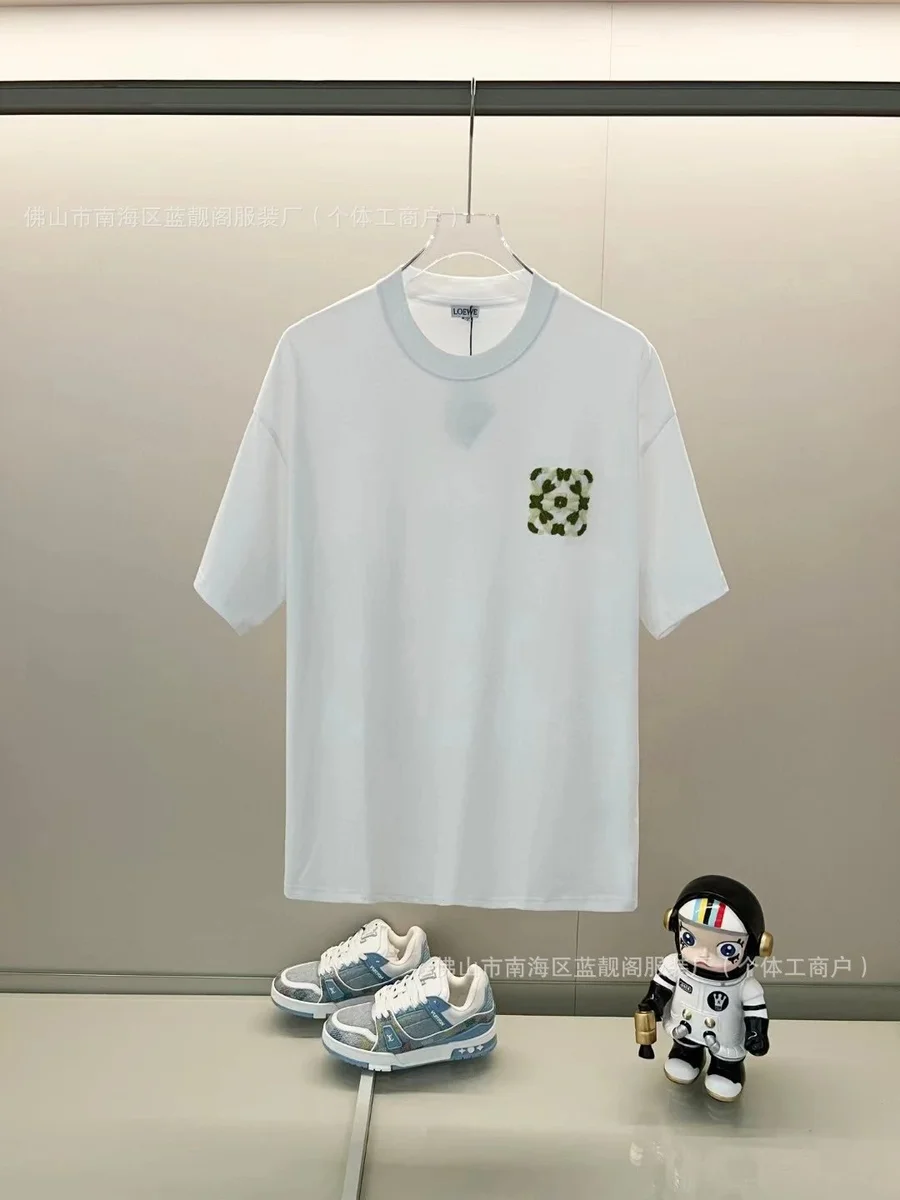 Loewe Loewe Anagram White T-Shirt White
