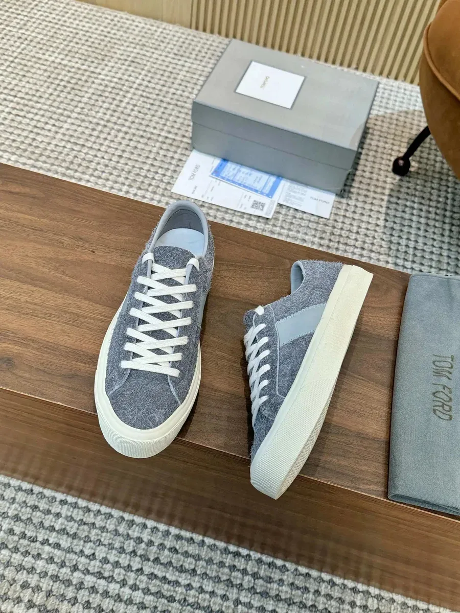 Tommy Hilfiger Tommy Hilfiger Grey Canvas Low Top Sneakers Grey - 1
