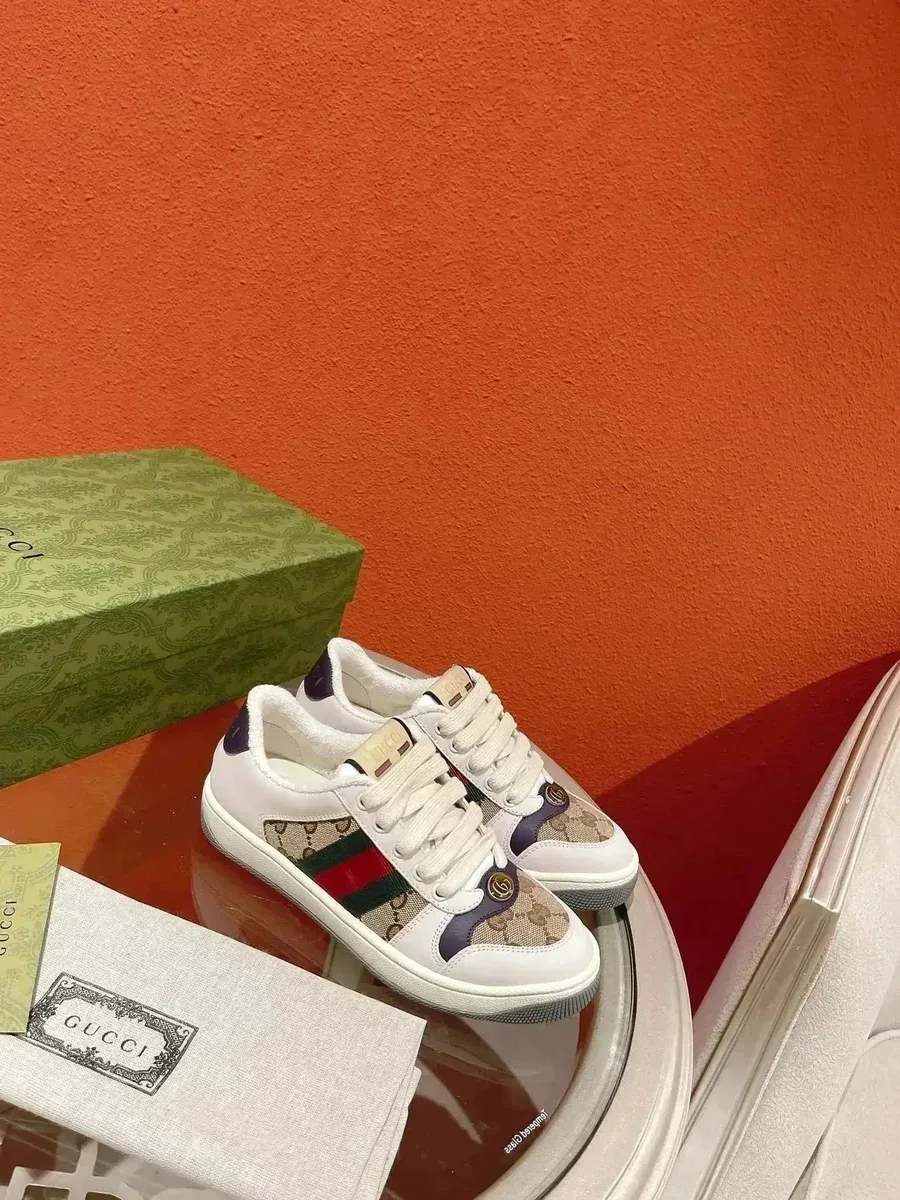 Gucci Gucci GG Supreme Ace White Sneakers White