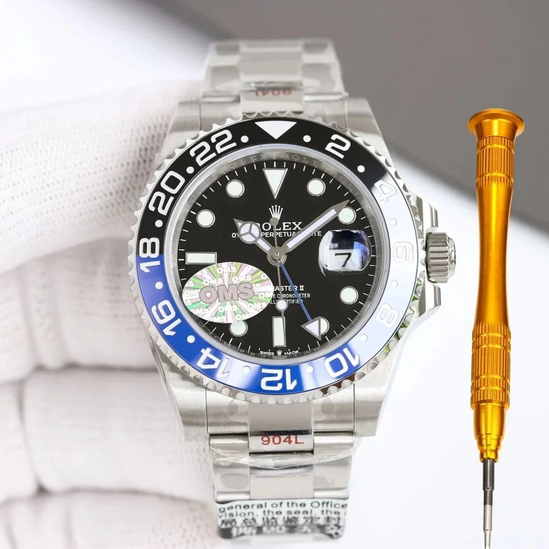 Rolex Rolex GMT-Master II Blue/Black Bezel Watch Black