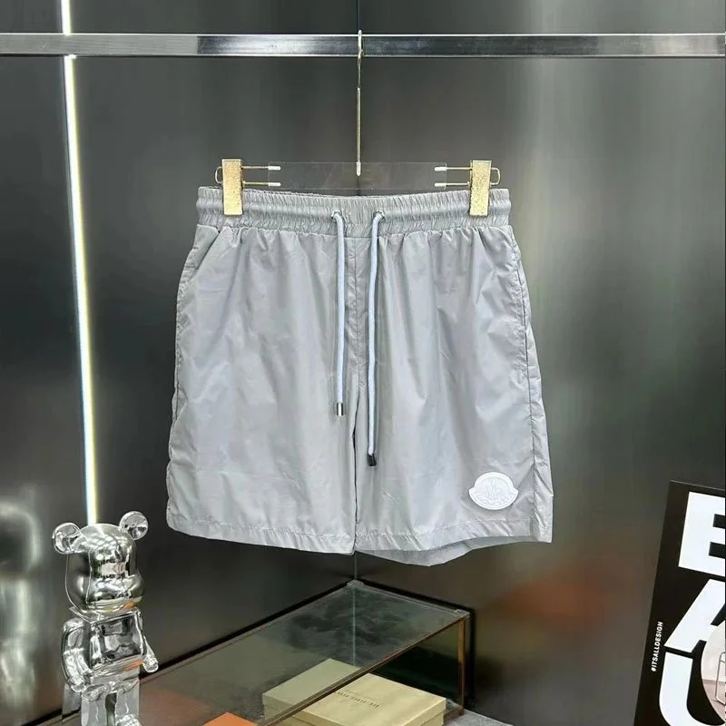 Stone Island Stone Island Silver Grey Drawstring Shorts Silver