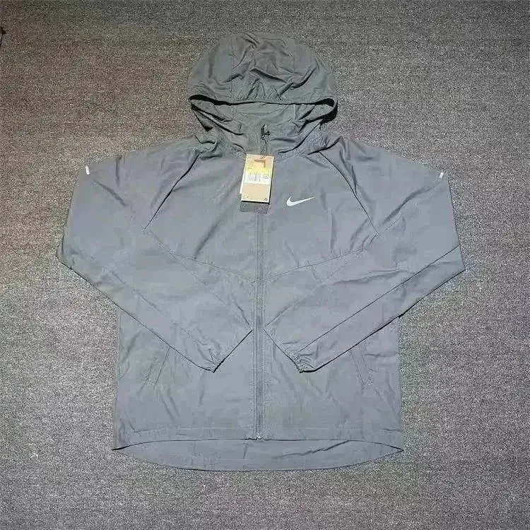Nike Nike Dri-FIT Lightweight Hooded Jacket Slate Grey Grey